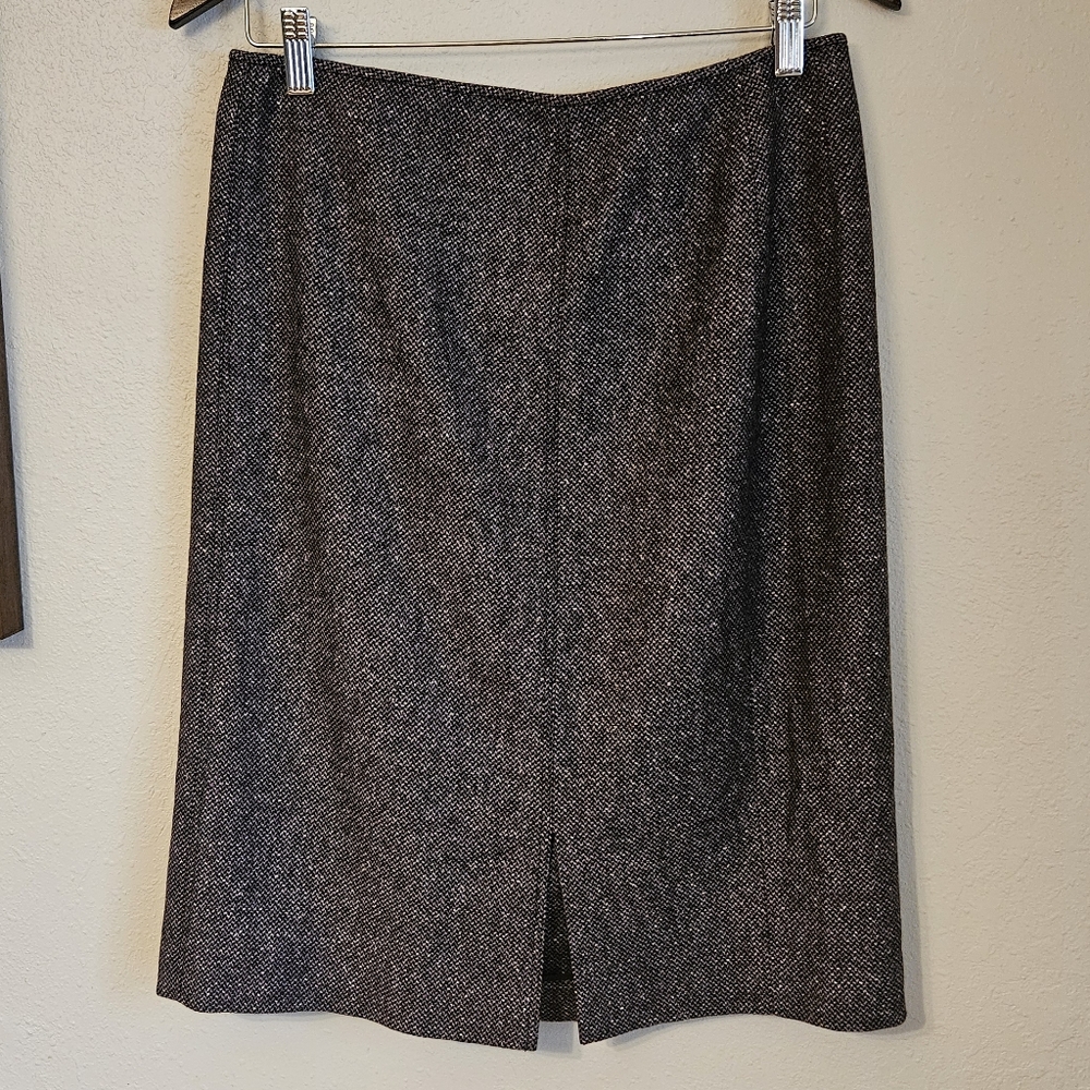 Talbots Collection Vintage Wool Nylon Silk Pencil Skirt Sz 10